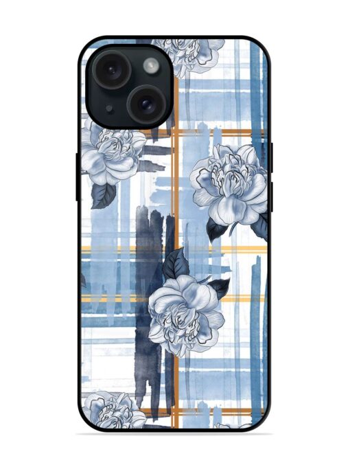 Watercolor Pattern Rose Glossy Metal TPU Case Zapvi