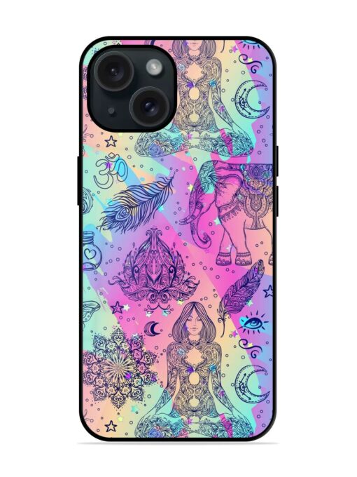 Colorful Rainbow Seamless Glossy Metal TPU Case Zapvi