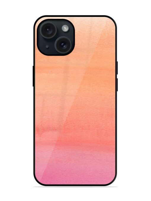 Watercolor Painting Beige Glossy Metal TPU Case Zapvi