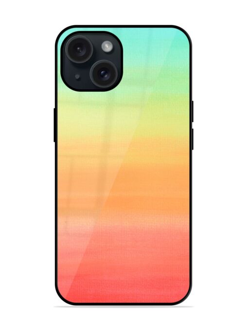 Background Sky Watercolor Glossy Metal TPU Case Zapvi