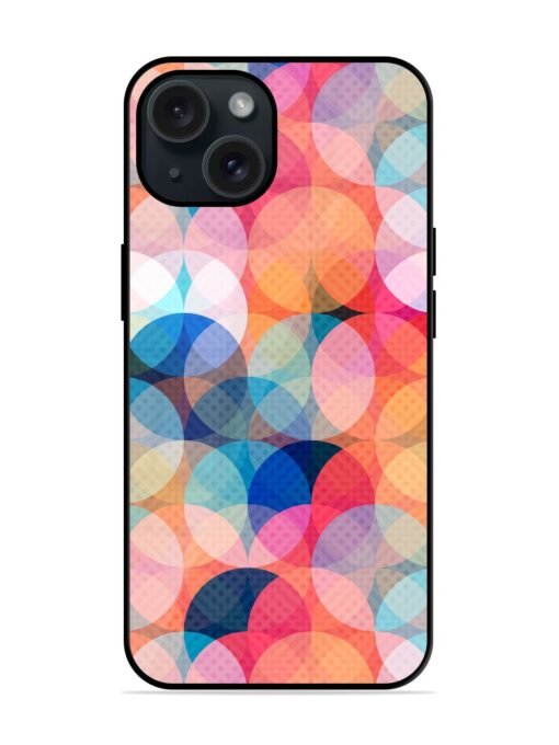 Colored Circle Seamless Glossy Metal TPU Case Zapvi