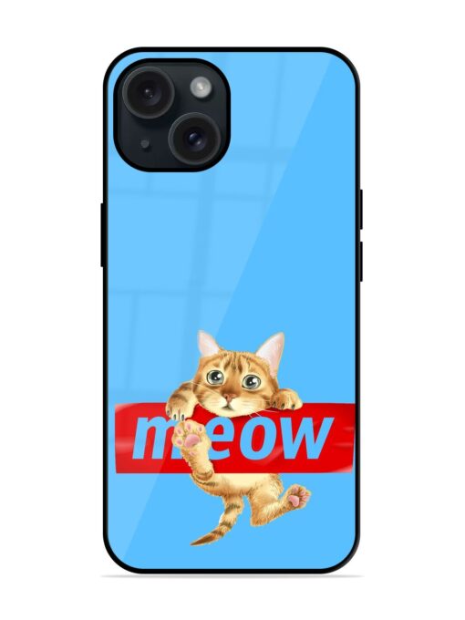 Cute Cat Hanging Glossy Metal TPU Case Zapvi