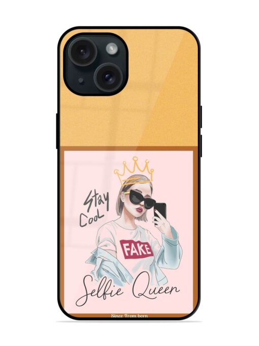 Selfie Slogan Girl Glossy Metal TPU Case Zapvi