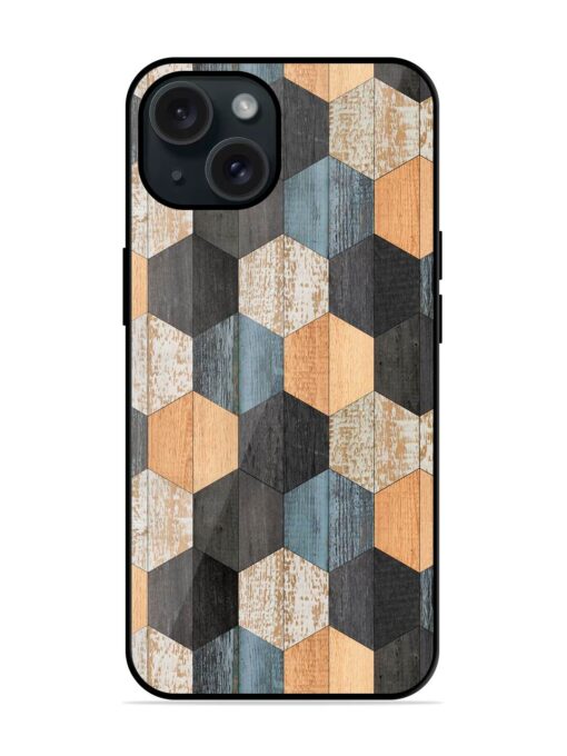 Weathered Wood Texture Glossy Metal TPU Case Zapvi