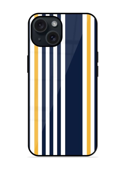 Seamless Stripe Pattern Glossy Metal TPU Case Zapvi