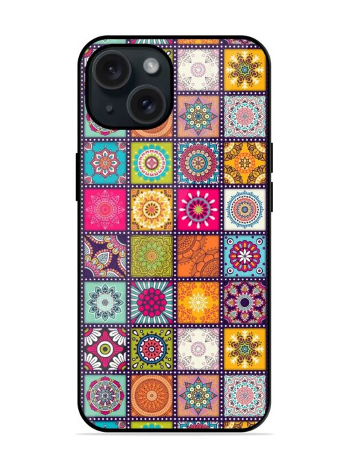 Seamless Pattern Vintage Glossy Metal TPU Case Zapvi