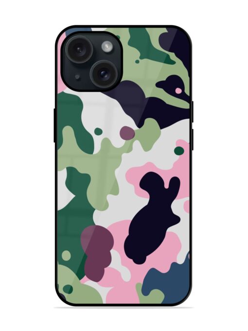 Seamless Funky Camouflage Glossy Metal TPU Case Zapvi