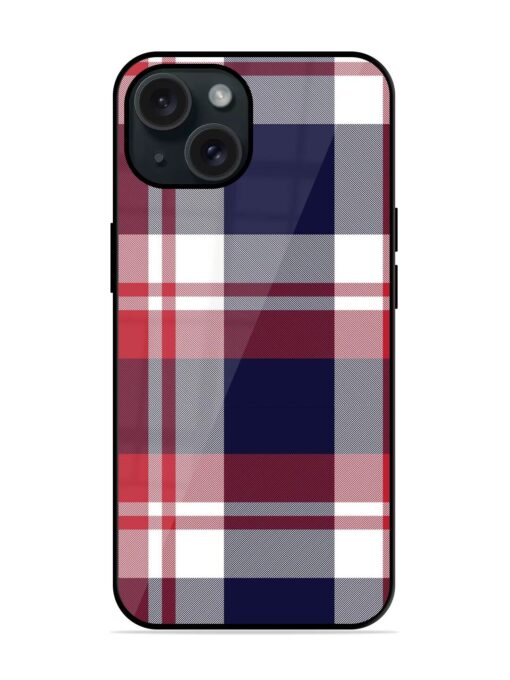 Classic Plaid Tartan Glossy Metal TPU Case Zapvi