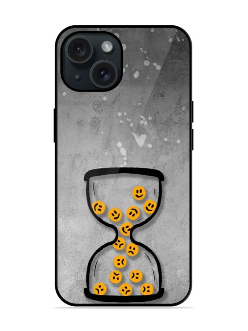 Smiley Clock Glossy Metal TPU Case Zapvi