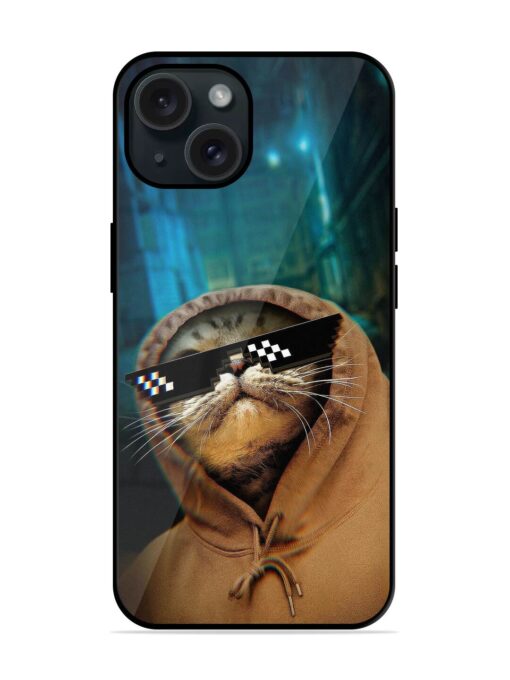 Thug Life Cat Glossy Metal TPU Case Zapvi