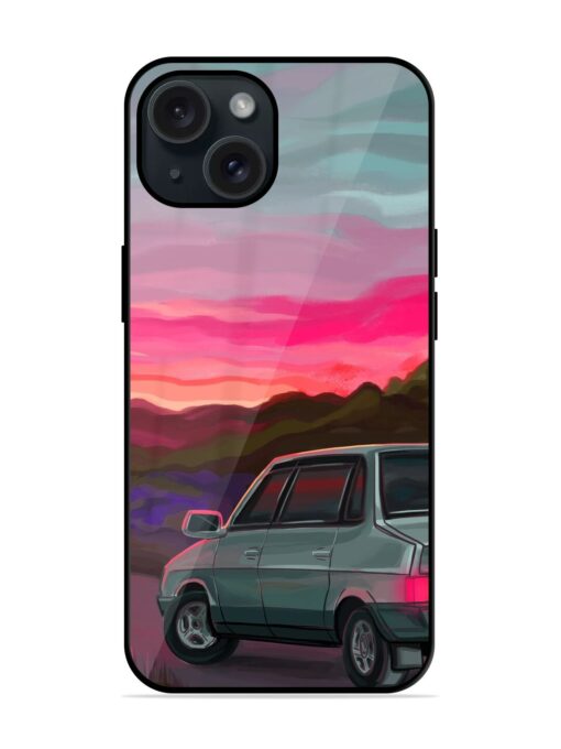 Sunset View With Glossy Metal TPU Case Zapvi