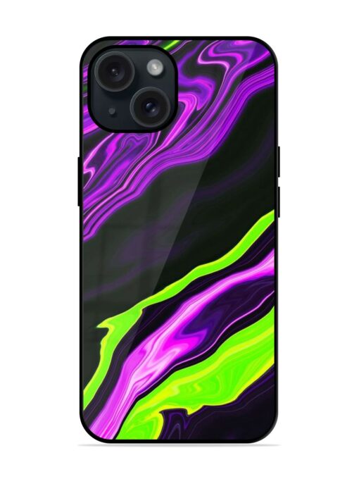 Bright Fluid Violet Glossy Metal TPU Case Zapvi