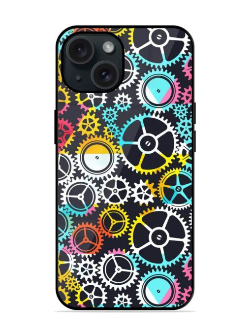 Colored Clockwork Seamless Glossy Metal TPU Case Zapvi