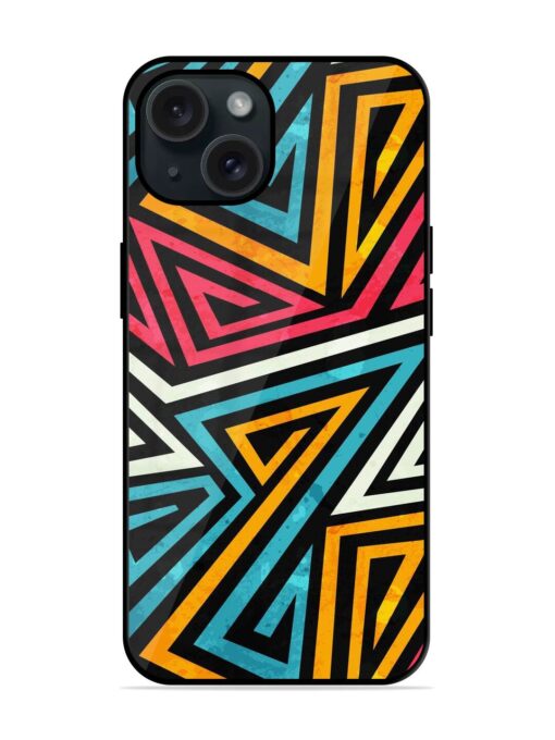 Colored Labyrinth Seamless Glossy Metal TPU Case Zapvi