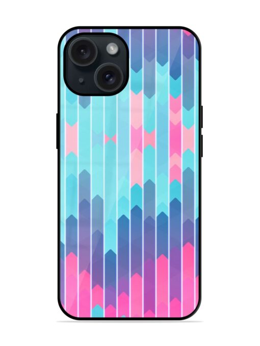 Abstract Lines Vector Glossy Metal TPU Case Zapvi