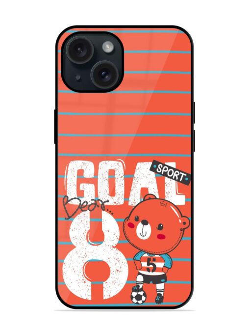 Cute Teddy Bear Glossy Metal TPU Case Zapvi