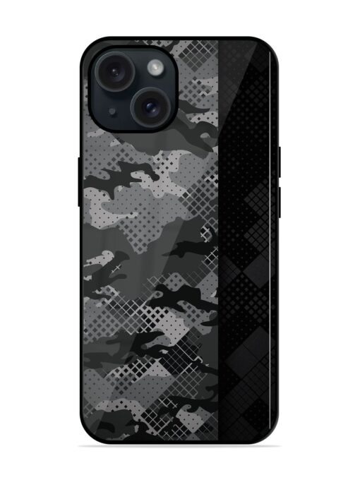 Dark Camouflage Glossy Metal TPU Case Zapvi