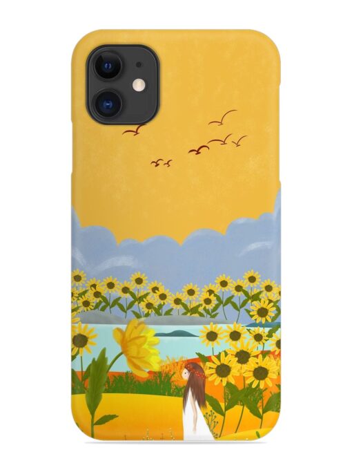 Beginning Of Autumn Snap Case for Apple Iphone 11 Zapvi