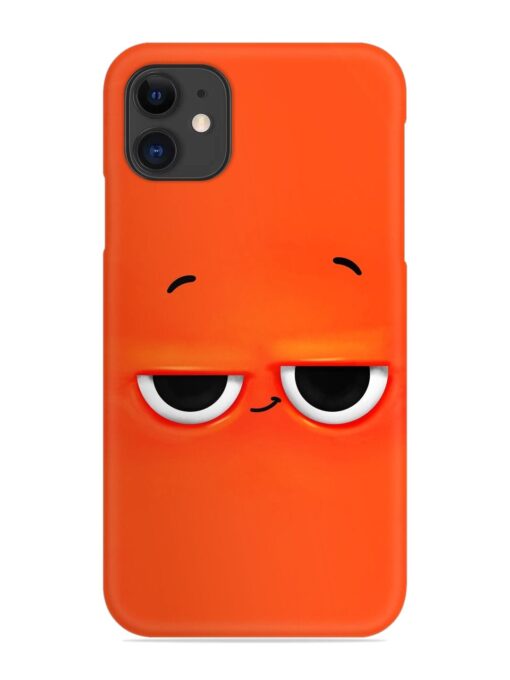 Smiley Face Snap Case for Apple Iphone 11 Zapvi