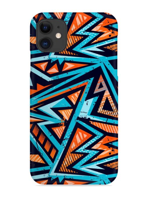 Abstract Seamless Grunge Snap Case for Apple Iphone 11 Zapvi