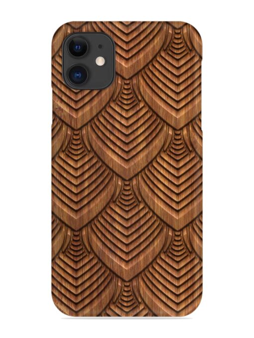 Carved Pattern On Snap Case for Apple Iphone 11 Zapvi