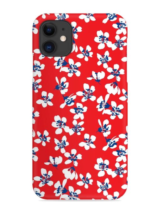 Hand Drawn Abstract Snap Case for Apple Iphone 11 Zapvi