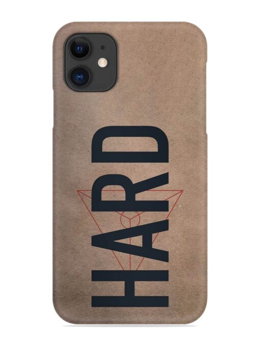 Hard Typo Snap Case for Apple Iphone 11 Zapvi