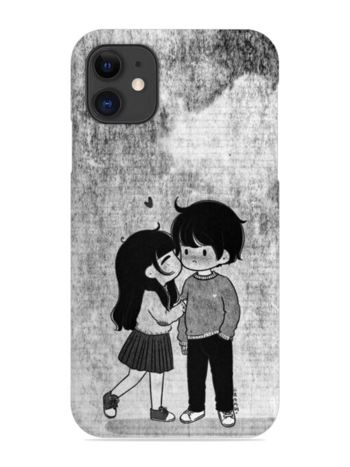 Couple Love Highlights Snap Case for Apple Iphone 11 Zapvi