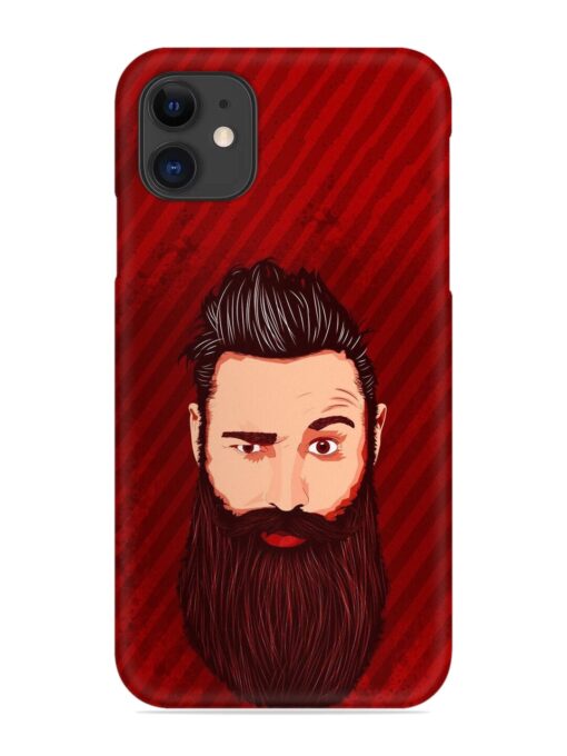 Beardo Man Snap Case for Apple Iphone 12 Zapvi