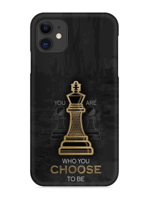 You Are Who Choose To Be Snap Case for Apple Iphone 12 Zapvi