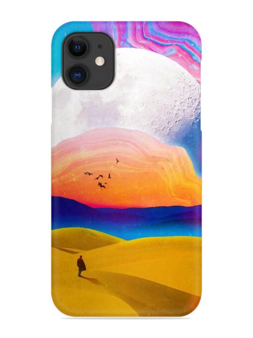 Sandy Desert Snap Case for Apple Iphone 12 Zapvi