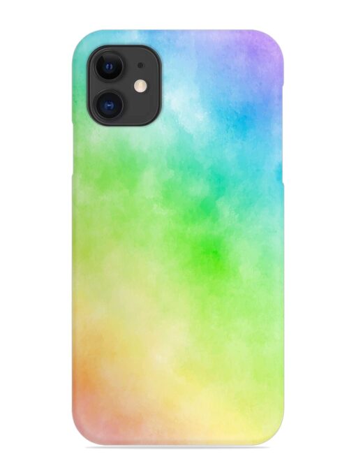 Watercolor Mixture Snap Case for Apple Iphone 12 Zapvi