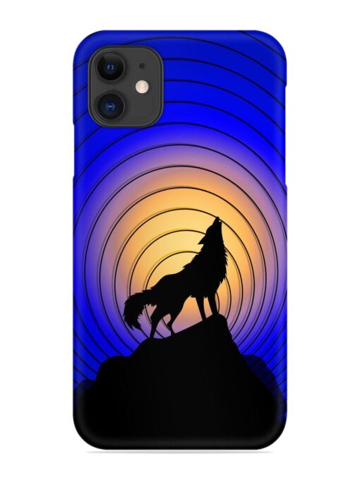 Fox Roaring Design Snap Case for Apple Iphone 12 Zapvi