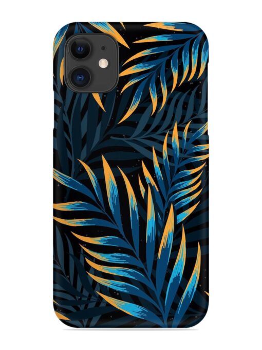 Abstract Leaf Art Snap Case for Apple Iphone 12 Zapvi