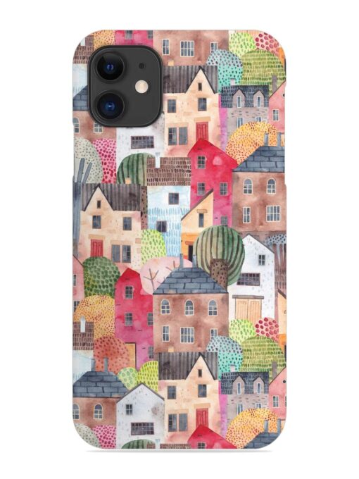 Abstract Seamless Pattern Snap Case for Apple Iphone 12 Zapvi