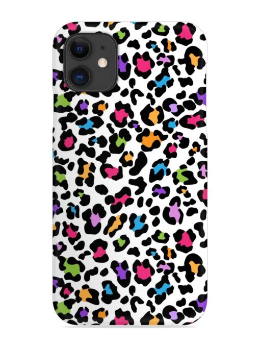 Seamless Leopard Pattern Snap Case for Apple Iphone 12 Zapvi