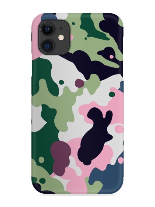 Seamless Funky Camouflage Snap Case for Apple Iphone 12 Zapvi