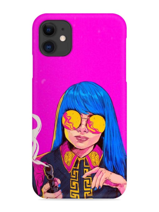 Aesthetic Anime Girl Snap Case for Apple Iphone 12 Zapvi