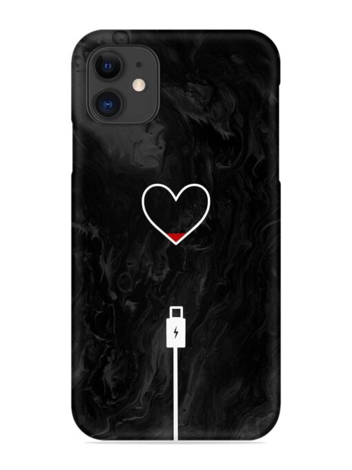 Heart Charging Vector Snap Case for Apple Iphone 12 Zapvi