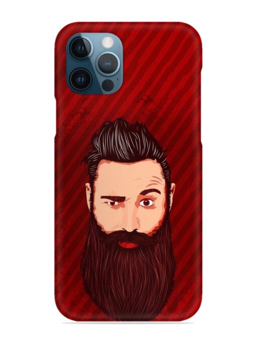 Beardo Man Snap Case for Apple Iphone 12 Pro Zapvi