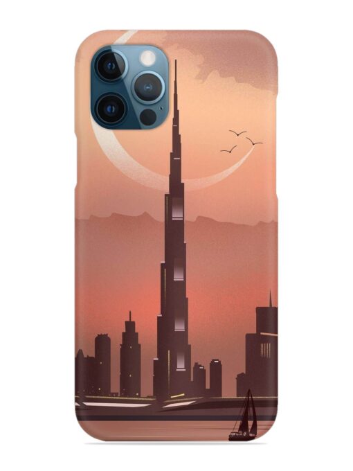 Landmark Burj Khalifa Snap Case for Apple Iphone 12 Pro Zapvi