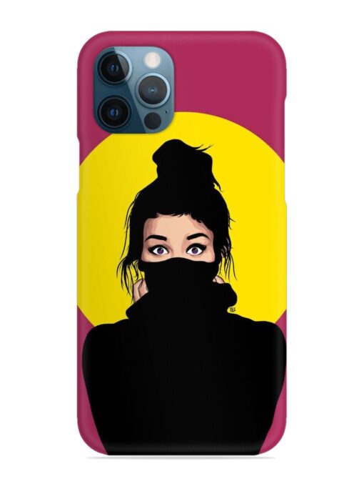 Girly Vector Snap Case for Apple Iphone 12 Pro Zapvi