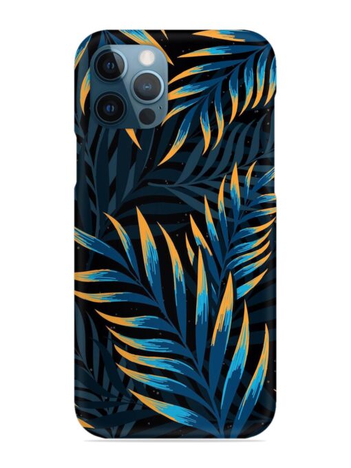 Abstract Leaf Art Snap Case for Apple Iphone 12 Pro Zapvi