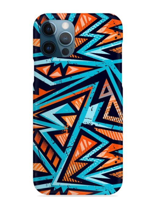 Abstract Seamless Grunge Snap Case for Apple Iphone 12 Pro Zapvi