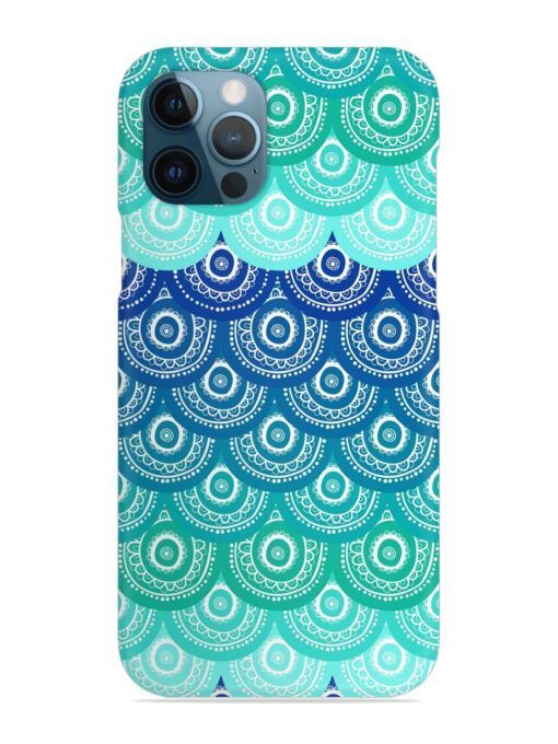 Ethnic Seamless Pattern Snap Case for Apple Iphone 12 Pro Zapvi