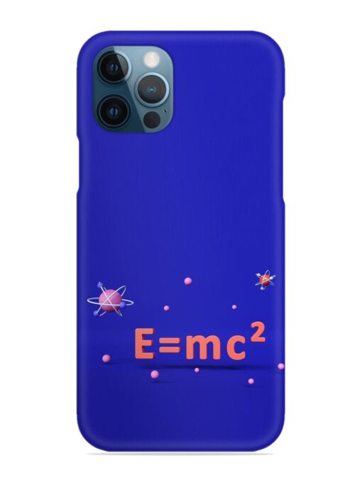 Formula Relativity Equation Snap Case for Apple Iphone 12 Pro Zapvi