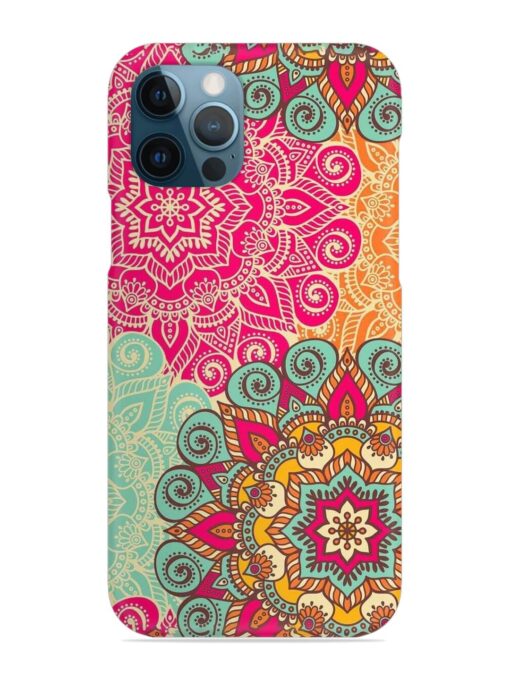 Mandala Seamless Snap Case for Apple Iphone 12 Pro Max Zapvi