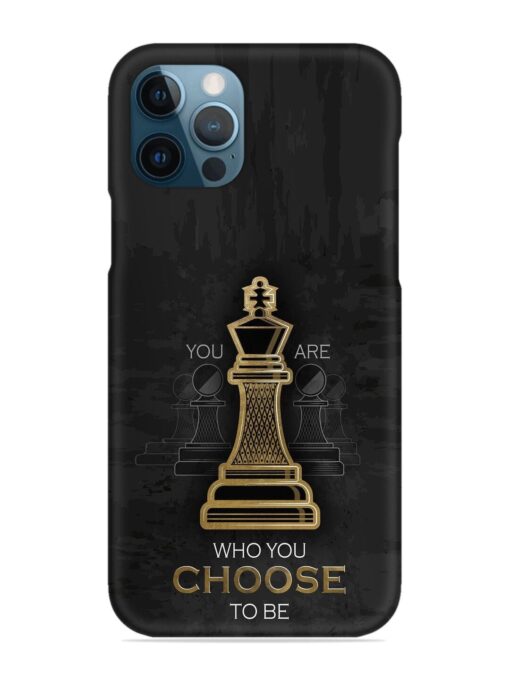 You Are Who Choose To Be Snap Case for Apple Iphone 12 Pro Max Zapvi