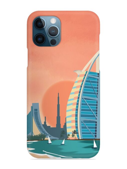 Dubai Architectural Scenery Snap Case for Apple Iphone 12 Pro Max Zapvi