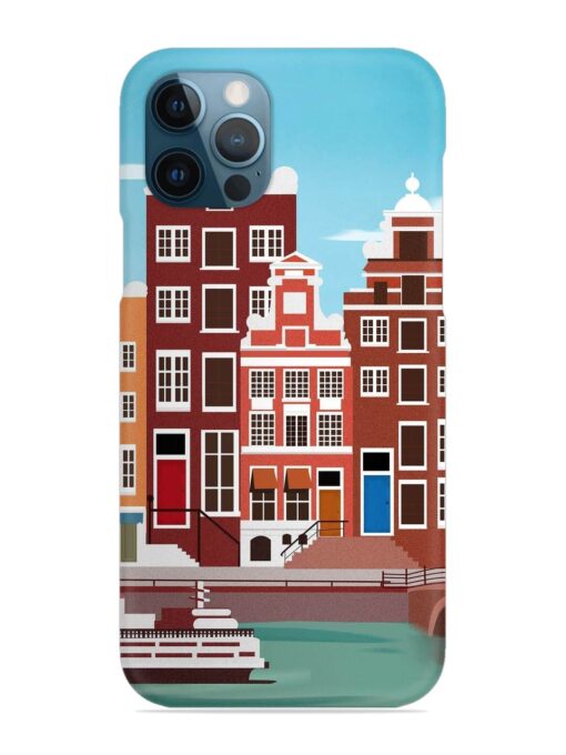 Scenery Architecture Amsterdam Landscape Snap Case for Apple Iphone 12 Pro Max Zapvi